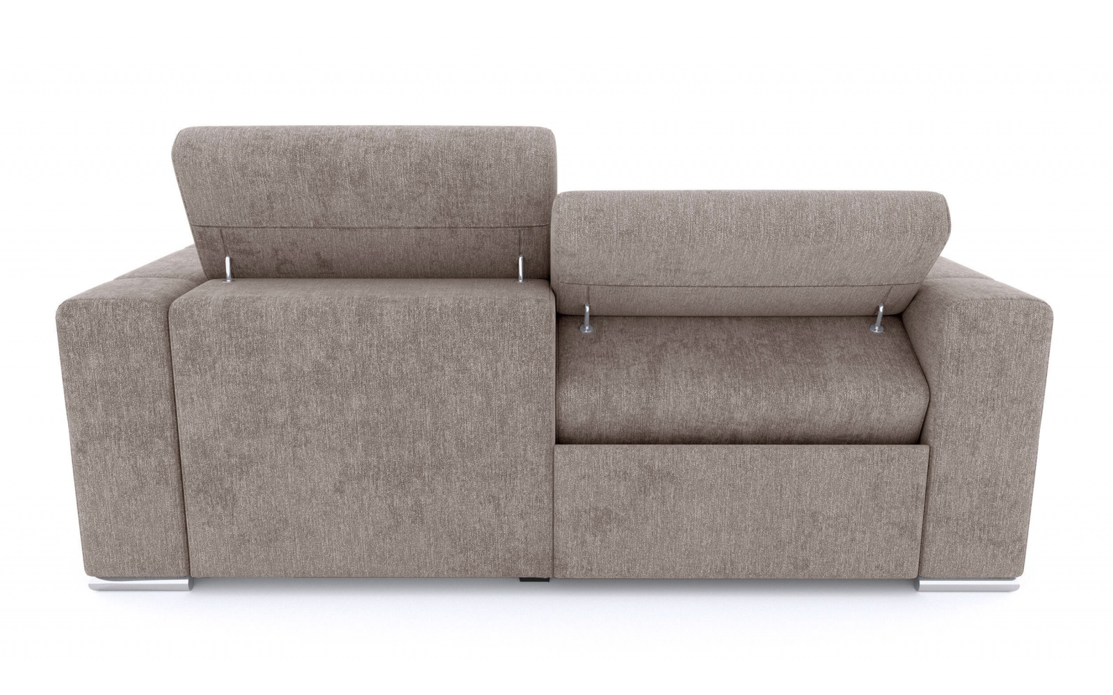 3-Sitzer Relaxsofa mit elektrischen Relaxfunktion auf der linken Seite QUARTZ