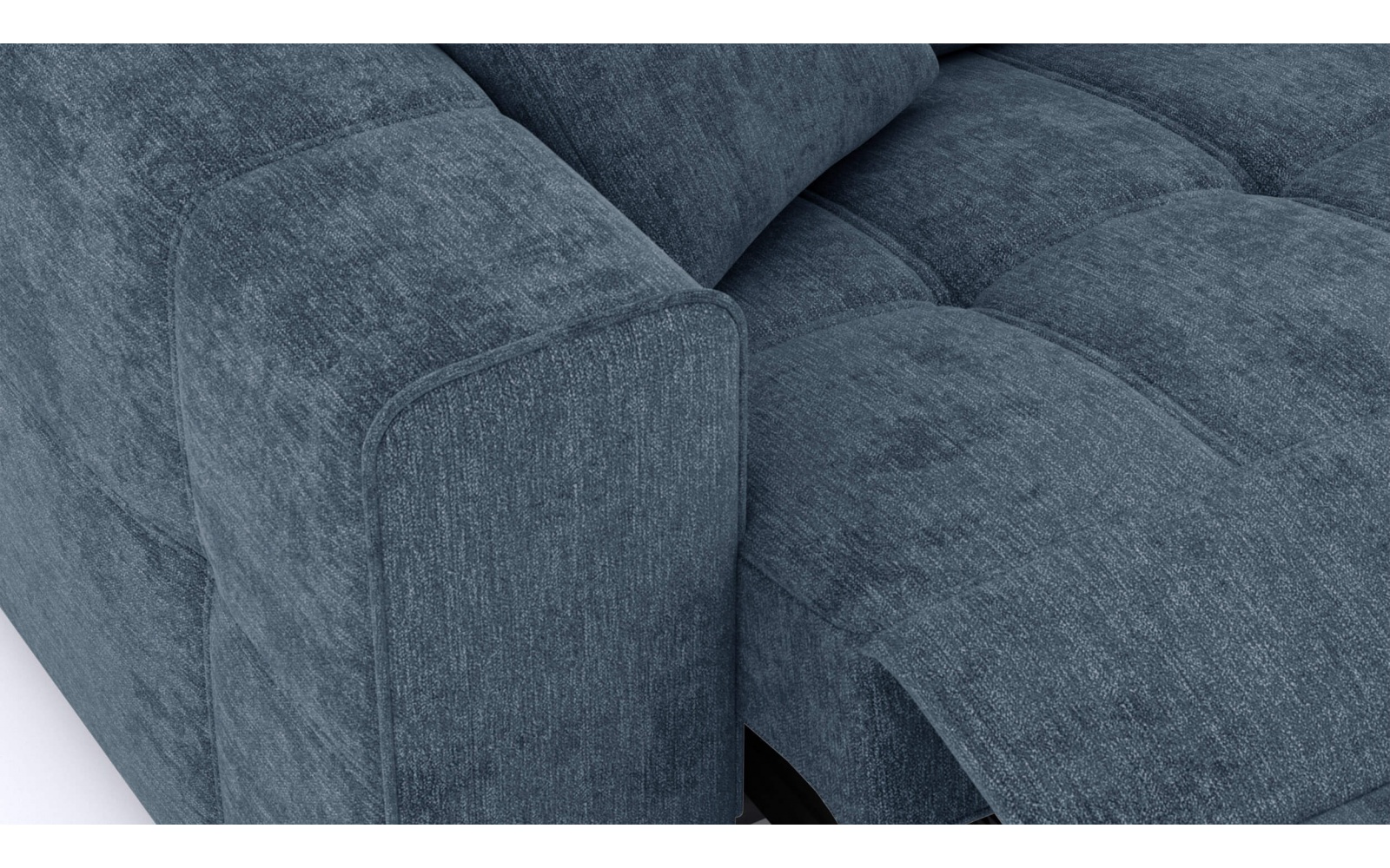 3-Sitzer Relaxsofa mit elektrischen Relaxfunktion auf der linken Seite QUARTZ