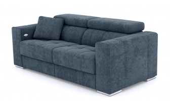 3-Sitzer Relaxsofa mit elektrischen Relaxfunktion auf der linken Seite QUARTZ