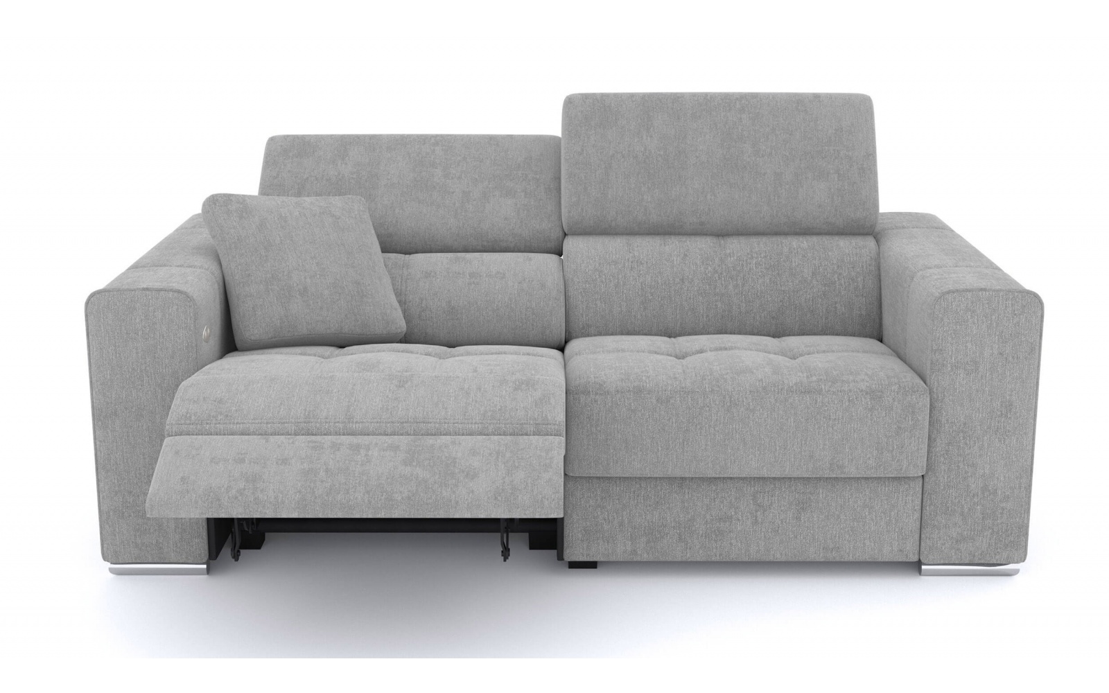 3-Sitzer Relaxsofa mit elektrischen Relaxfunktion auf der linken Seite QUARTZ