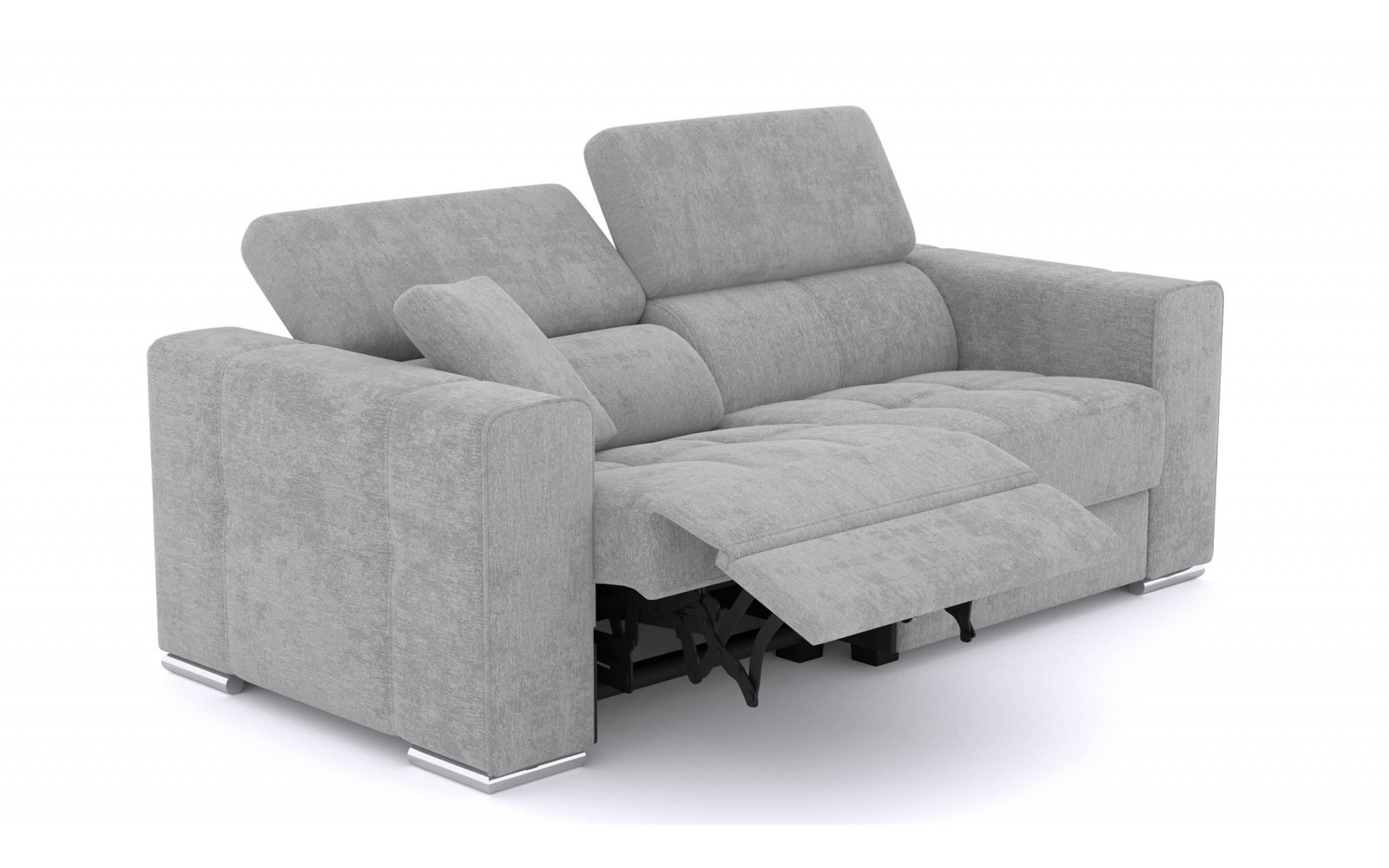 3-Sitzer Relaxsofa mit elektrischen Relaxfunktion auf der linken Seite QUARTZ