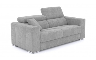 3-Sitzer Relaxsofa mit elektrischen Relaxfunktion auf der linken Seite QUARTZ