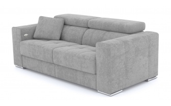 3-Sitzer Relaxsofa mit elektrischen Relaxfunktion auf der linken Seite QUARTZ