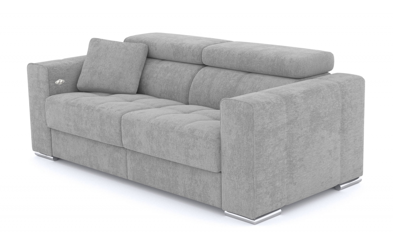 3-Sitzer Relaxsofa mit elektrischen Relaxfunktion auf der linken Seite QUARTZ