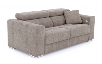 3-Sitzer Relaxsofa mit elektrischen Relaxfunktion auf der rechten Seite QUARTZ