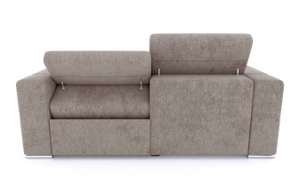 3-Sitzer Relaxsofa mit elektrischen Relaxfunktion auf der rechten Seite QUARTZ