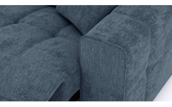 3-Sitzer Relaxsofa mit elektrischen Relaxfunktion auf der rechten Seite QUARTZ