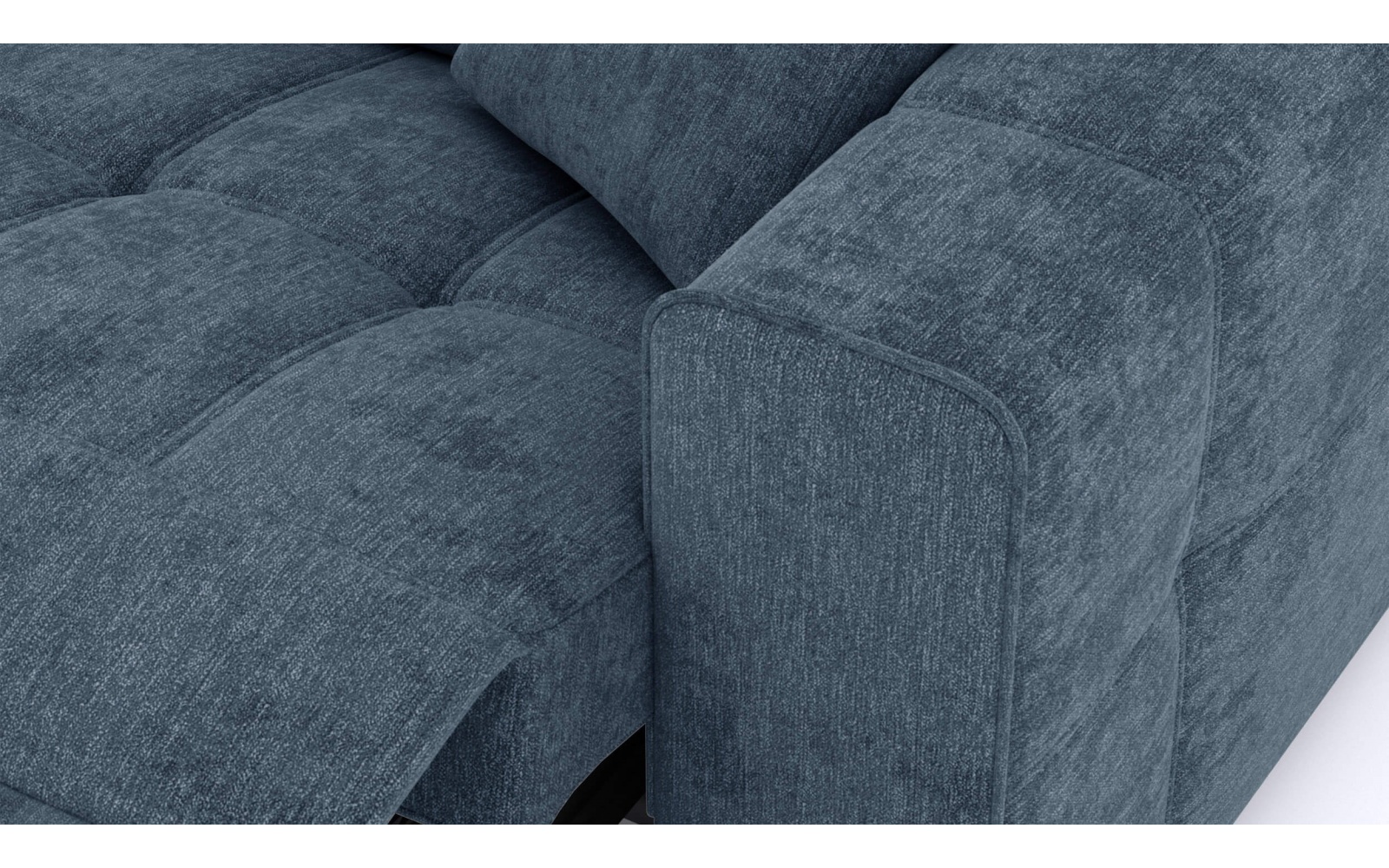 3-Sitzer Relaxsofa mit elektrischen Relaxfunktion auf der rechten Seite QUARTZ