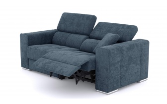 3-Sitzer Relaxsofa mit elektrischen Relaxfunktion auf der rechten Seite QUARTZ