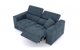 3-Sitzer Relaxsofa mit elektrischen Relaxfunktion auf der rechten Seite QUARTZ