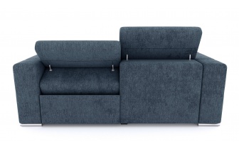 3-Sitzer Relaxsofa mit elektrischen Relaxfunktion auf der rechten Seite QUARTZ