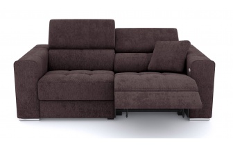 3-Sitzer Relaxsofa mit elektrischen Relaxfunktion auf der rechten Seite QUARTZ