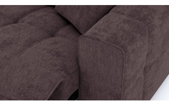 3-Sitzer Relaxsofa mit elektrischen Relaxfunktion auf der rechten Seite QUARTZ