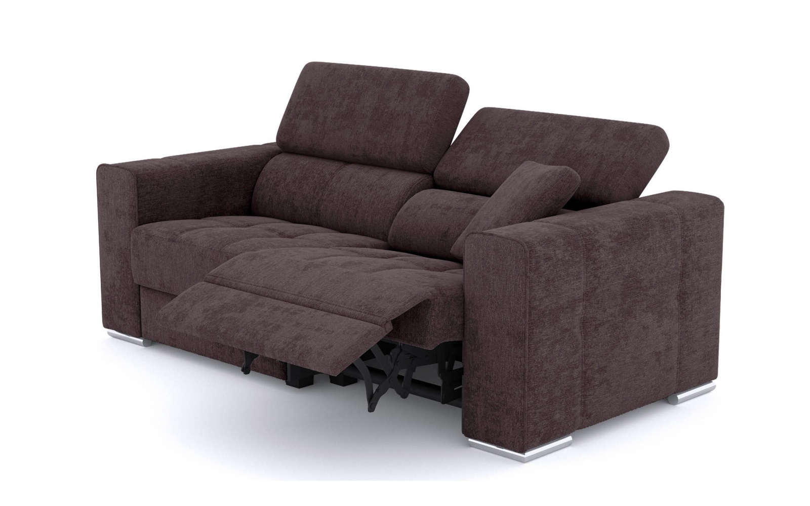 3-Sitzer Relaxsofa mit elektrischen Relaxfunktion auf der rechten Seite QUARTZ