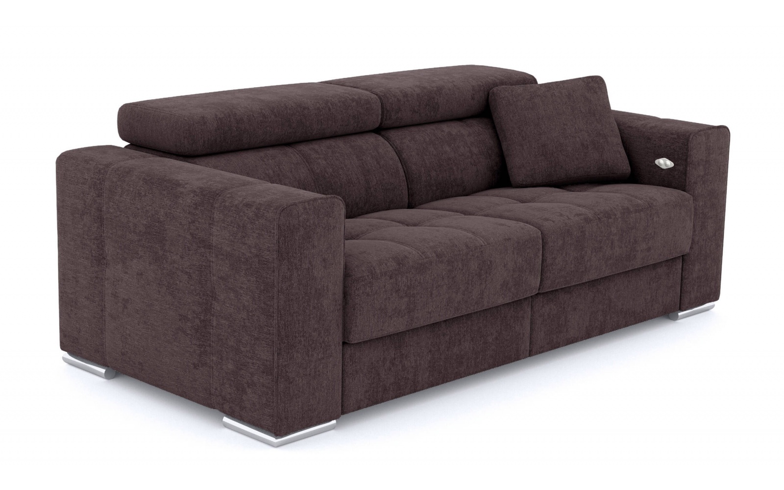 3-Sitzer Relaxsofa mit elektrischen Relaxfunktion auf der rechten Seite QUARTZ