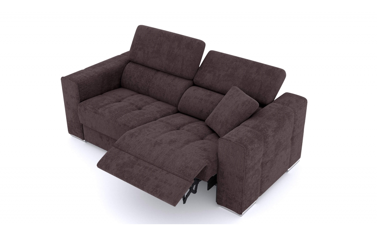 3-Sitzer Relaxsofa mit elektrischen Relaxfunktion auf der rechten Seite QUARTZ