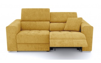 3-Sitzer Relaxsofa mit elektrischen Relaxfunktion auf der rechten Seite QUARTZ