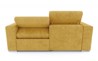 3-Sitzer Relaxsofa mit elektrischen Relaxfunktion auf der rechten Seite QUARTZ