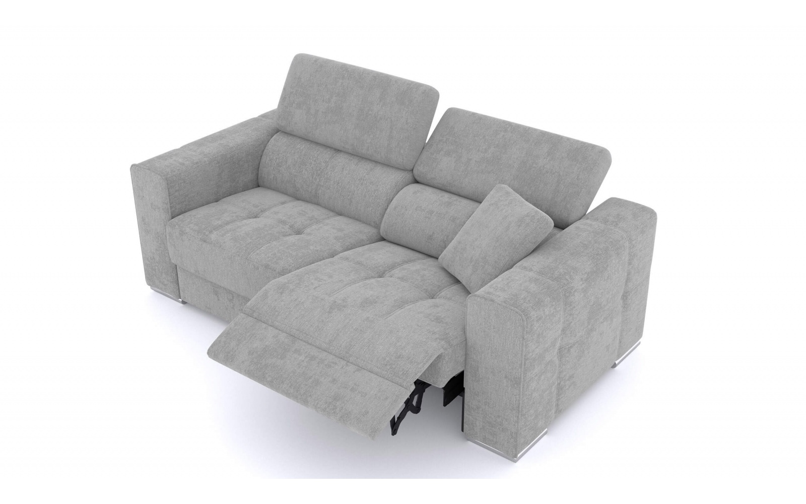 3-Sitzer Relaxsofa mit elektrischen Relaxfunktion auf der rechten Seite QUARTZ