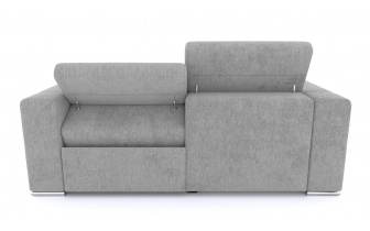 3-Sitzer Relaxsofa mit elektrischen Relaxfunktion auf der rechten Seite QUARTZ