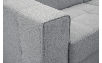 3-Sitzer-Sofa mit manuell verstellbaren Kopfstützen QUARTZ