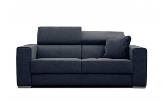 3-Sitzer-Sofa mit manuell verstellbaren Kopfstützen QUARTZ
