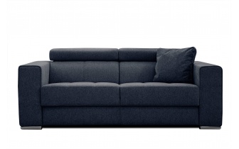 3-Sitzer-Sofa mit manuell verstellbaren Kopfstützen QUARTZ
