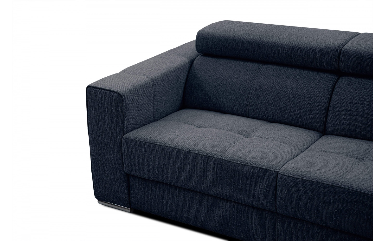 3-Sitzer-Sofa mit manuell verstellbaren Kopfstützen QUARTZ