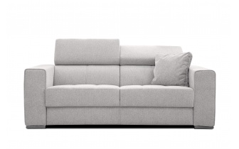 3-Sitzer-Sofa mit manuell verstellbaren Kopfstützen QUARTZ
