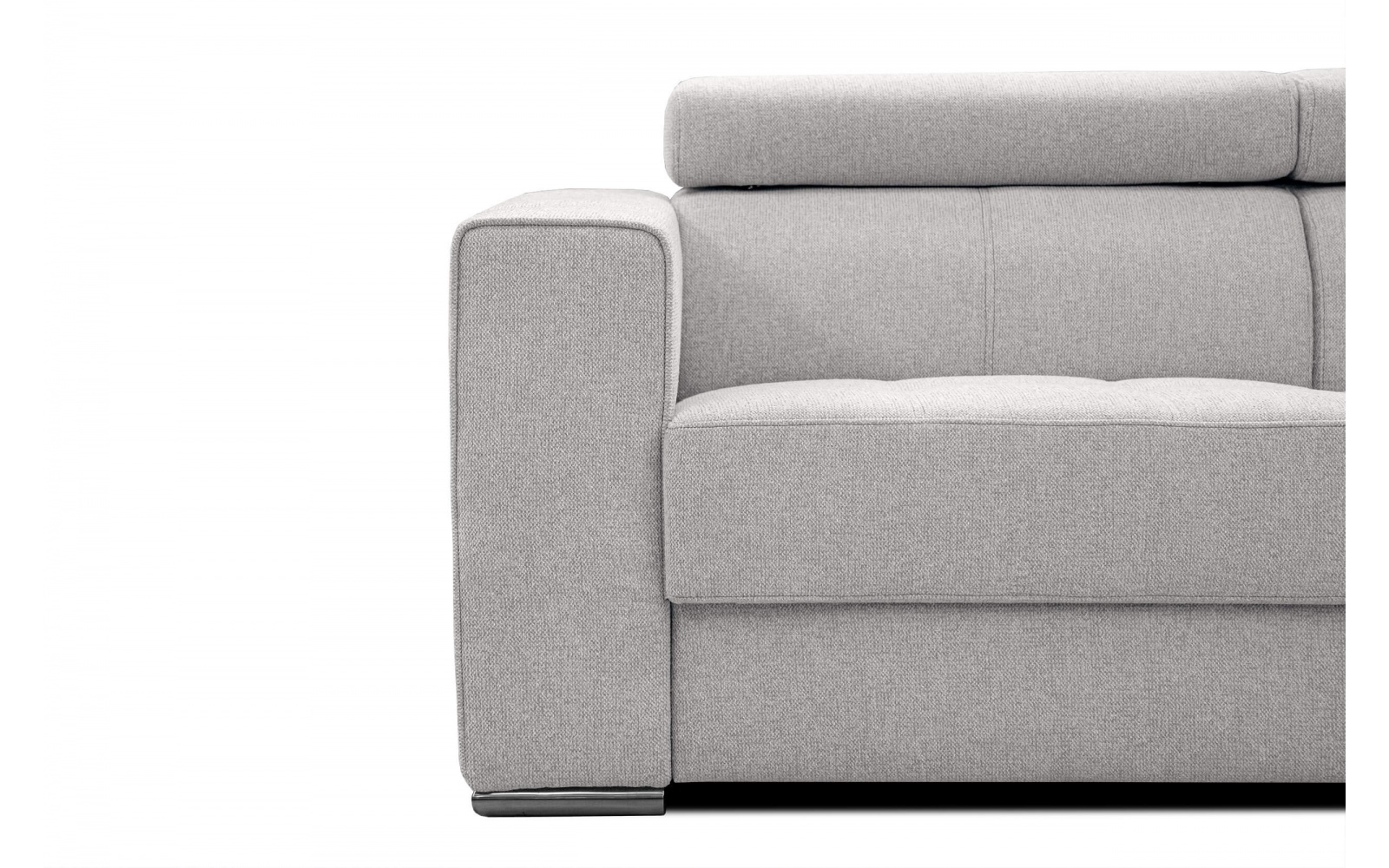 3-Sitzer-Sofa mit manuell verstellbaren Kopfstützen QUARTZ