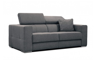 3-Sitzer-Sofa mit manuell verstellbaren Kopfstützen QUARTZ