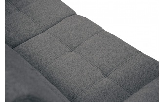 3-Sitzer-Sofa mit manuell verstellbaren Kopfstützen QUARTZ