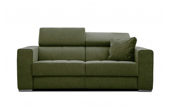 3-Sitzer-Sofa mit manuell verstellbaren Kopfstützen QUARTZ