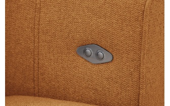 3-Sitzer-Sofa mit elektrisch ausziehbarem Sitz QUARTZ