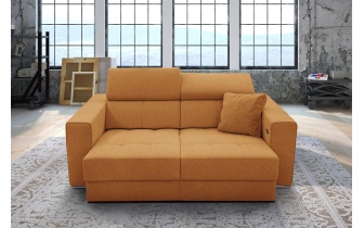 3-Sitzer-Sofa mit elektrisch ausziehbarem Sitz QUARTZ