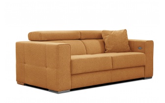 3-Sitzer-Sofa mit elektrisch ausziehbarem Sitz QUARTZ