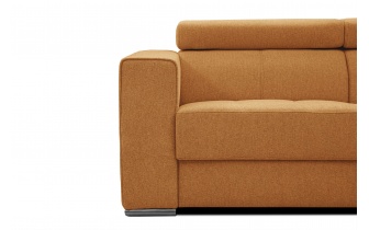 3-Sitzer-Sofa mit elektrisch ausziehbarem Sitz QUARTZ