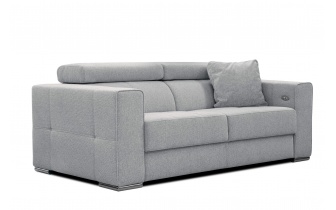 3-Sitzer-Sofa mit elektrisch ausziehbarem Sitz QUARTZ