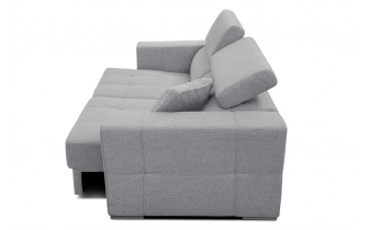 3-Sitzer-Sofa mit elektrisch ausziehbarem Sitz QUARTZ