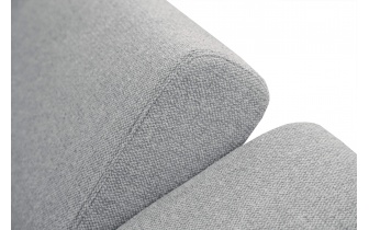 3-Sitzer-Sofa mit elektrisch ausziehbarem Sitz QUARTZ