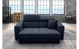 3-Sitzer-Sofa mit elektrisch ausziehbarem Sitz QUARTZ