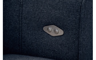 3-Sitzer-Sofa mit elektrisch ausziehbarem Sitz QUARTZ