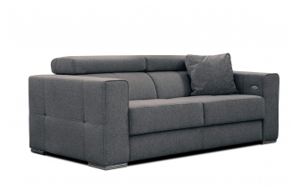3-Sitzer-Sofa mit elektrisch ausziehbarem Sitz QUARTZ