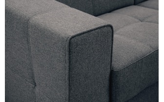 3-Sitzer-Sofa mit elektrisch ausziehbarem Sitz QUARTZ