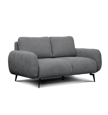 FEBE 2-Sitzer-Sofa, dunkelgrau
