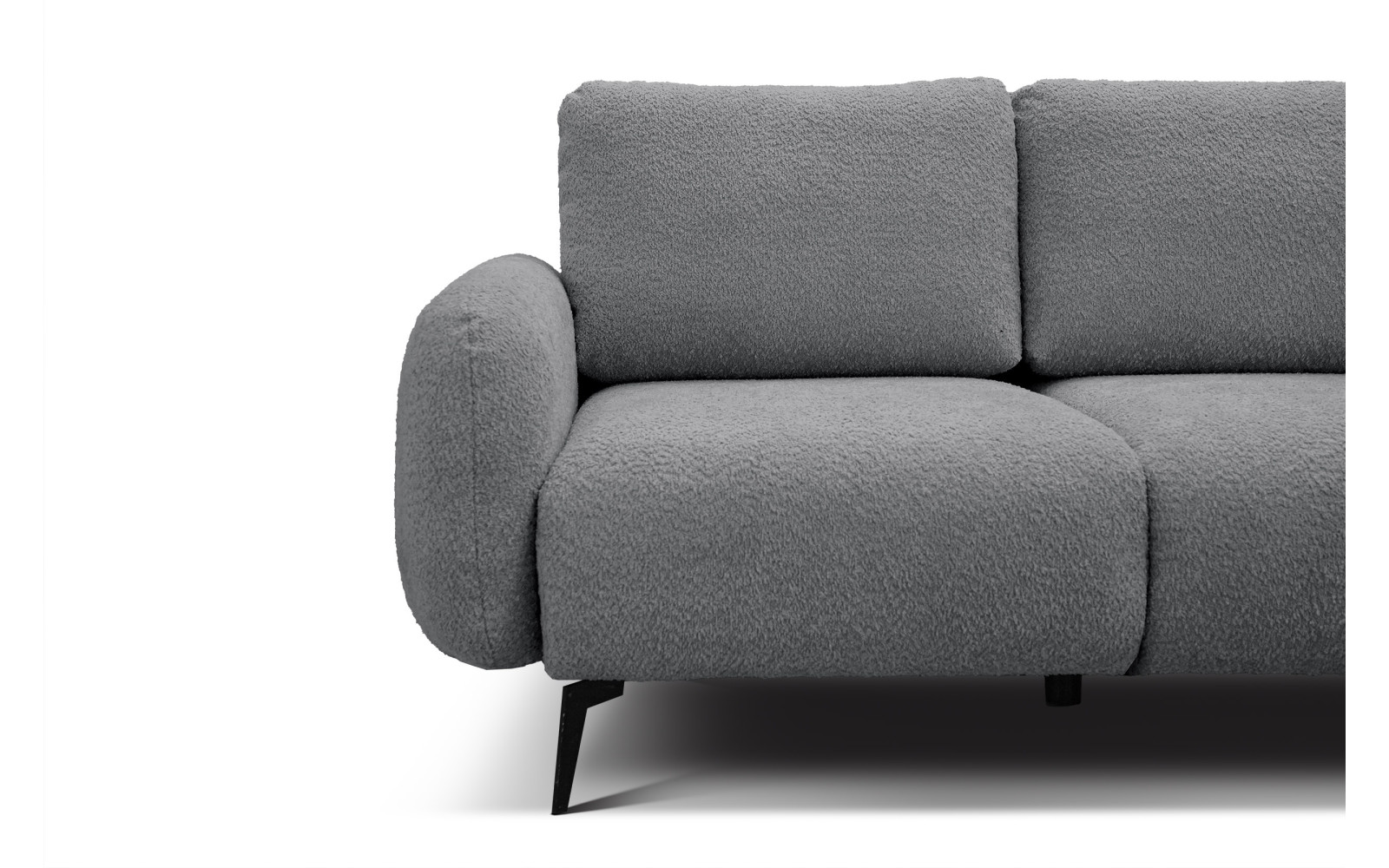 FEBE 2-Sitzer-Sofa, dunkelgrau