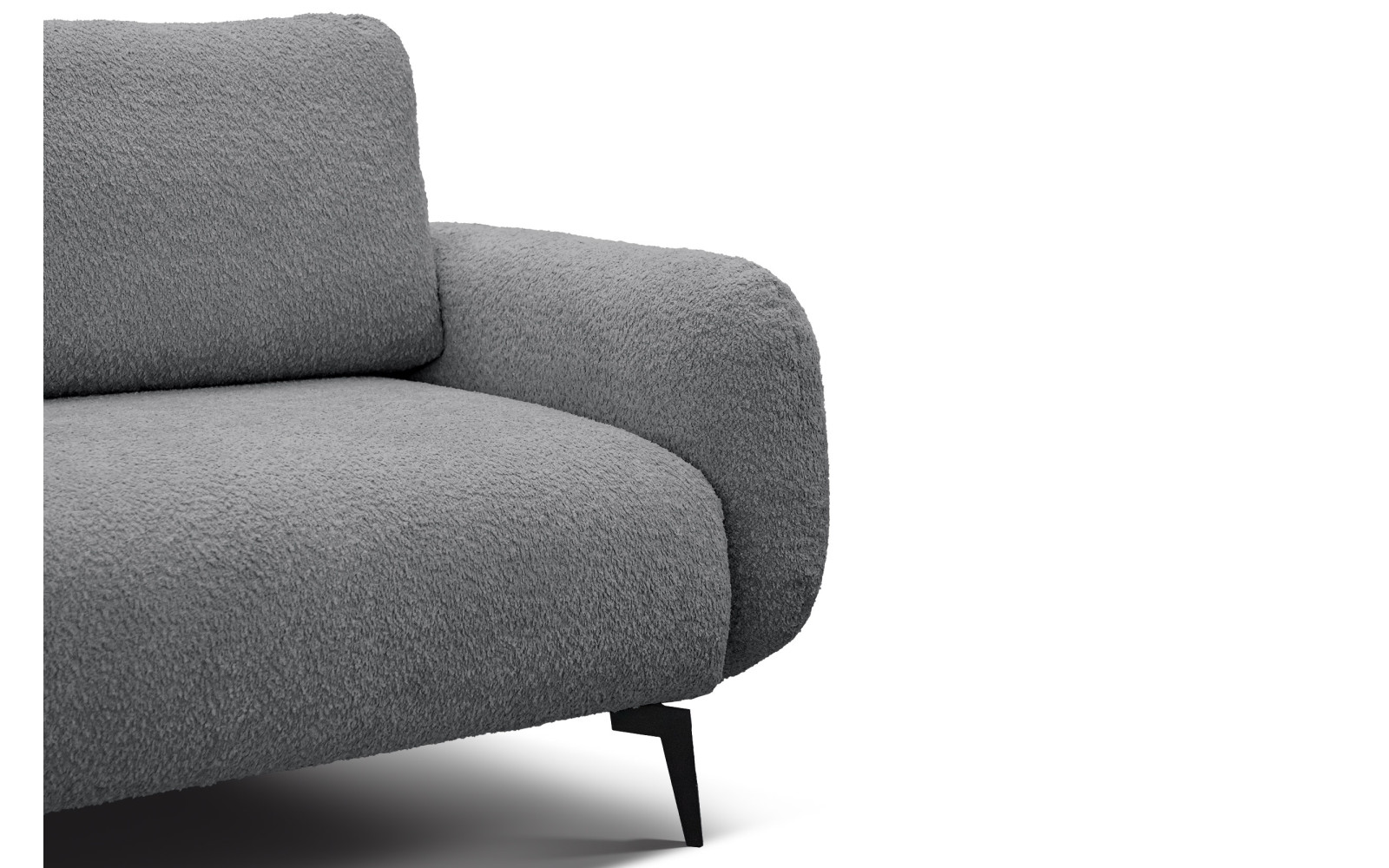 FEBE 2-Sitzer-Sofa, dunkelgrau