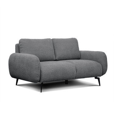 FEBE 2-Sitzer-Sofa, dunkelgrau