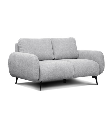 FEBE 2-Sitzer-Sofa, hellgrau
