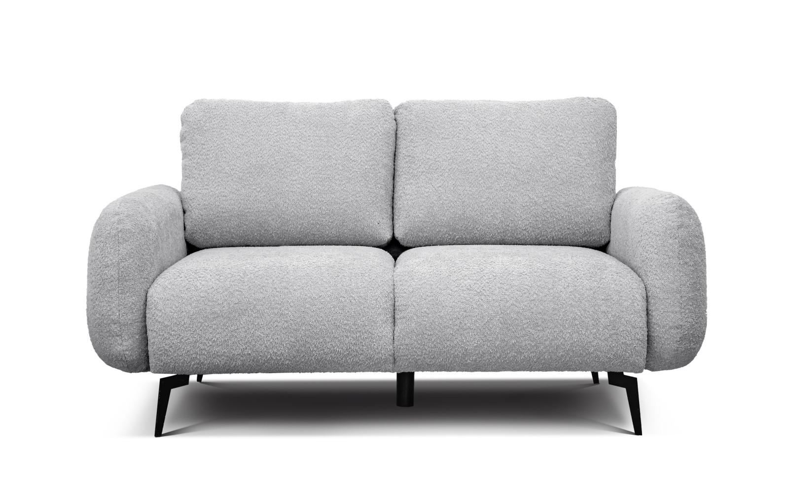 FEBE 2-Sitzer-Sofa, hellgrau